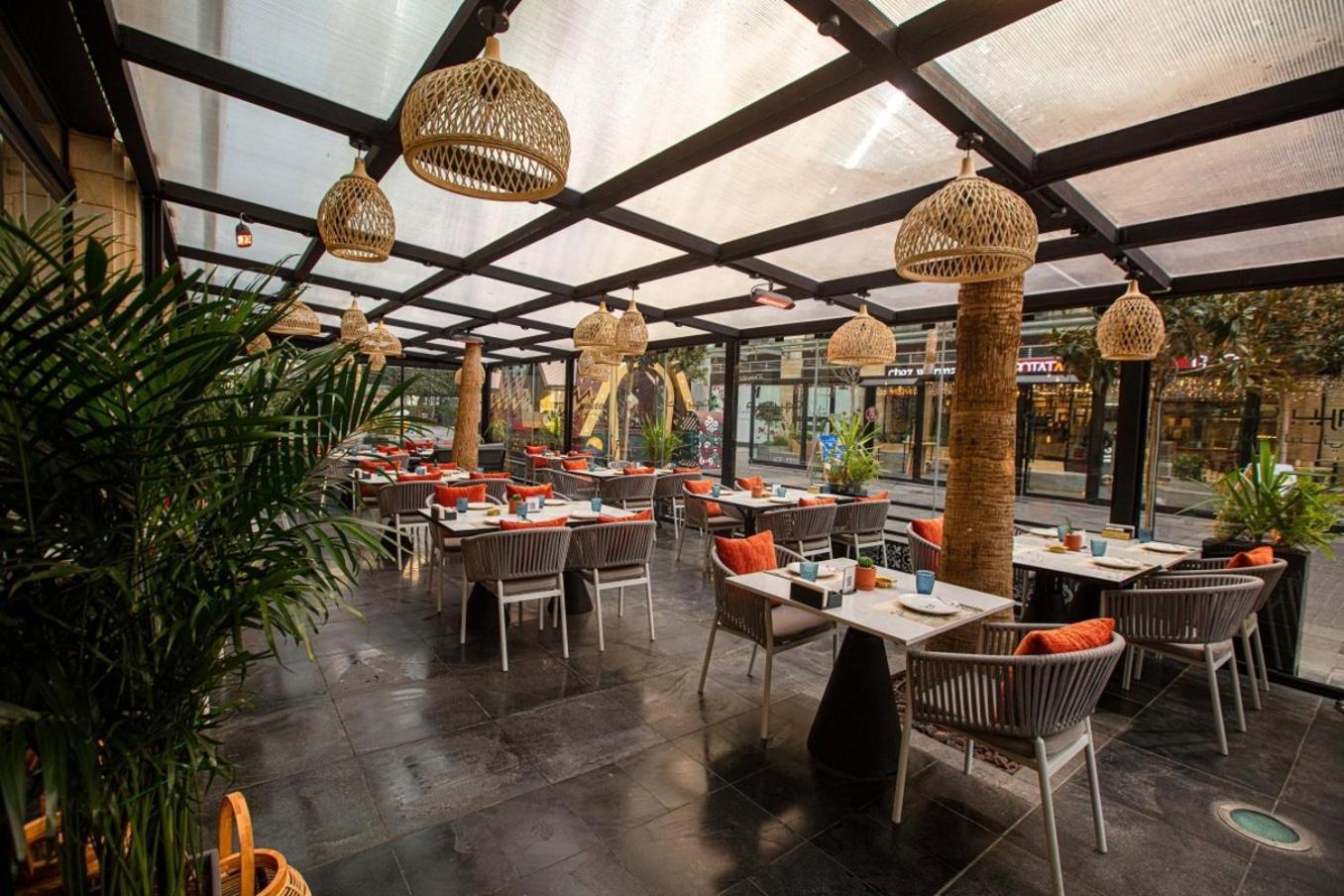 The Abdali Boulevard Hotel Amman Dış mekan fotoğraf The interior of the restaurant